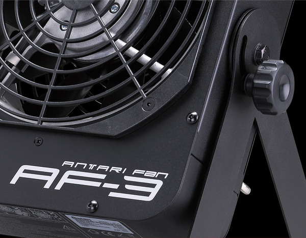 AF-3X COMPACT, LIGHTWEIGHT VIABLE SPEED DMX FAN